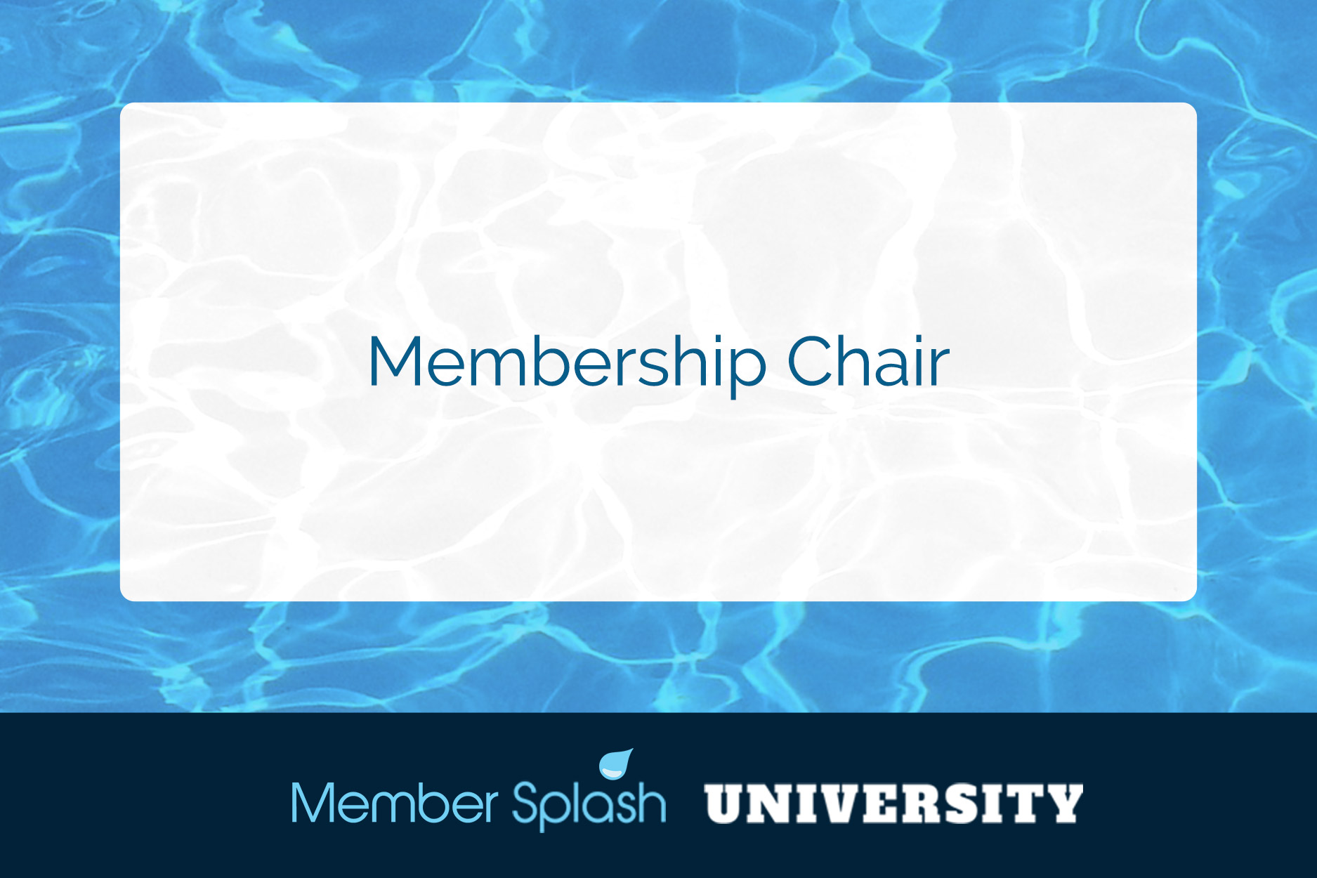 Membership Chair