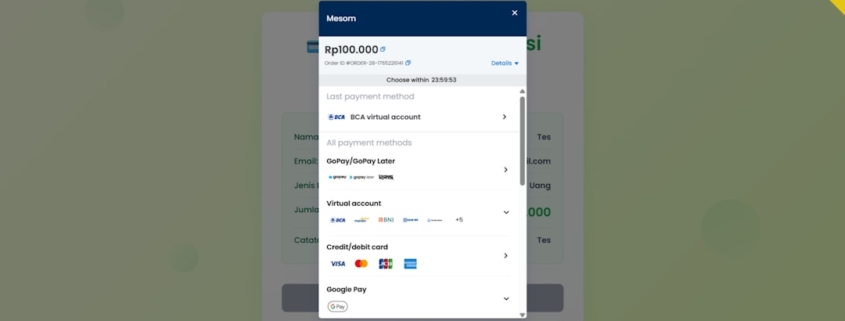 secure payment processing