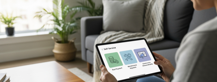 Resident self-service portal